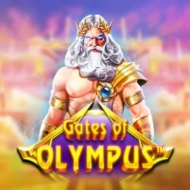 Gates of Olympus logo – Slots by Pragmatic Play at Lucky Max Casino