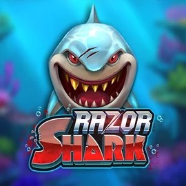 Razor Shark logo by Push Gaming Lucky Max Casino
