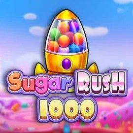 Sugar Rush 1000 by Pragmatic Play, showcased at luckymax-casino.org – game logo